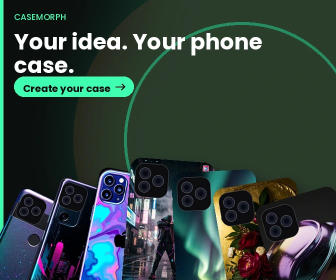 CaseMorph: Type an idea, see a custom phone case in seconds, then print a one-of-one.